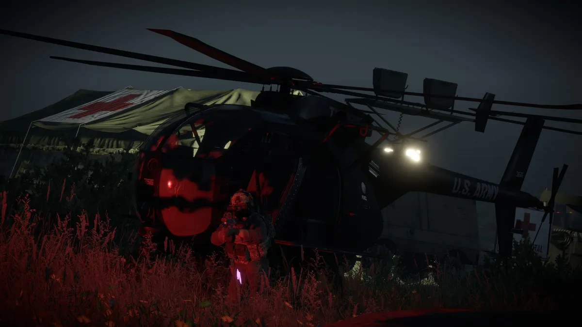 Throwable Road Flares — in-game still 3