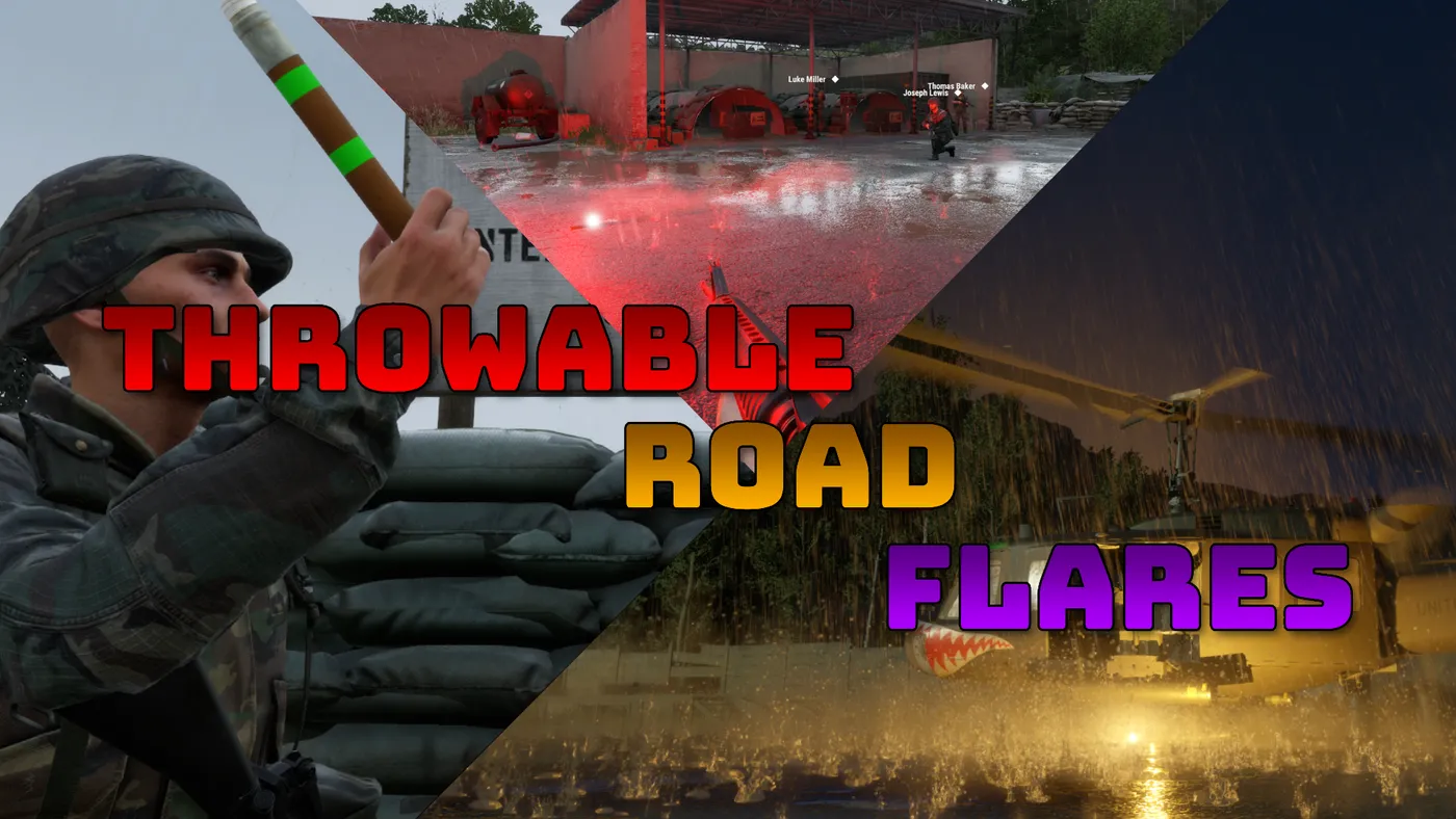 Throwable Road Flares — workshop preview